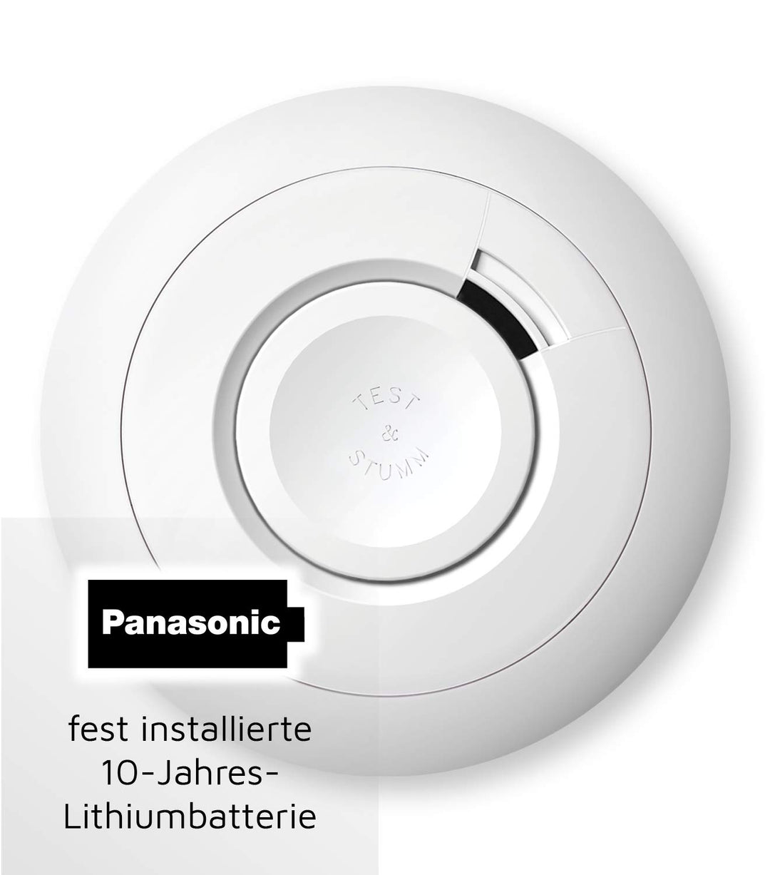 Rauchmelder 4er Set mit 10-Jahres-Batterie kein LED-Blinken - Bild 3