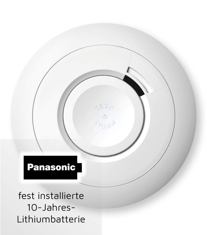 Rauchmelder 4er Set mit 10-Jahres-Batterie kein LED-Blinken - Bild 3