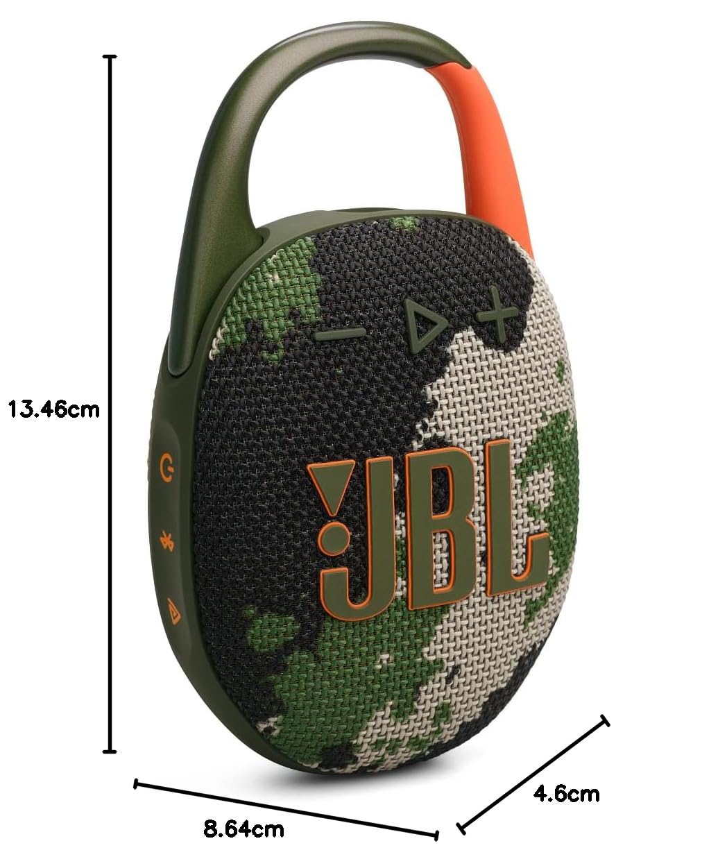 Bluetooth Lautsprecher Camouflage Karabiner IP67 12h Akku - Bild 10