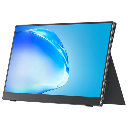 Portabler Monitor 15,6 Zoll FHD IPS HDMI USB-C VESA für Laptop