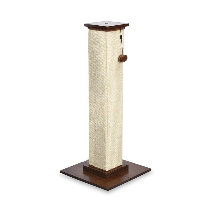 Kratzsäule Katze Jute 90 cm mit Spielzeug für grosse Rassen - Bild 2