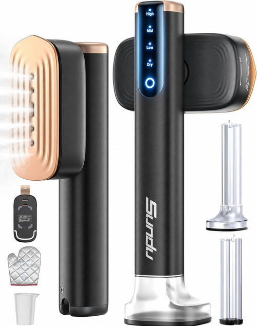 Dampfglätter Reisebügeleisen Keramik 2 Wassertanks 280 ml 1200W