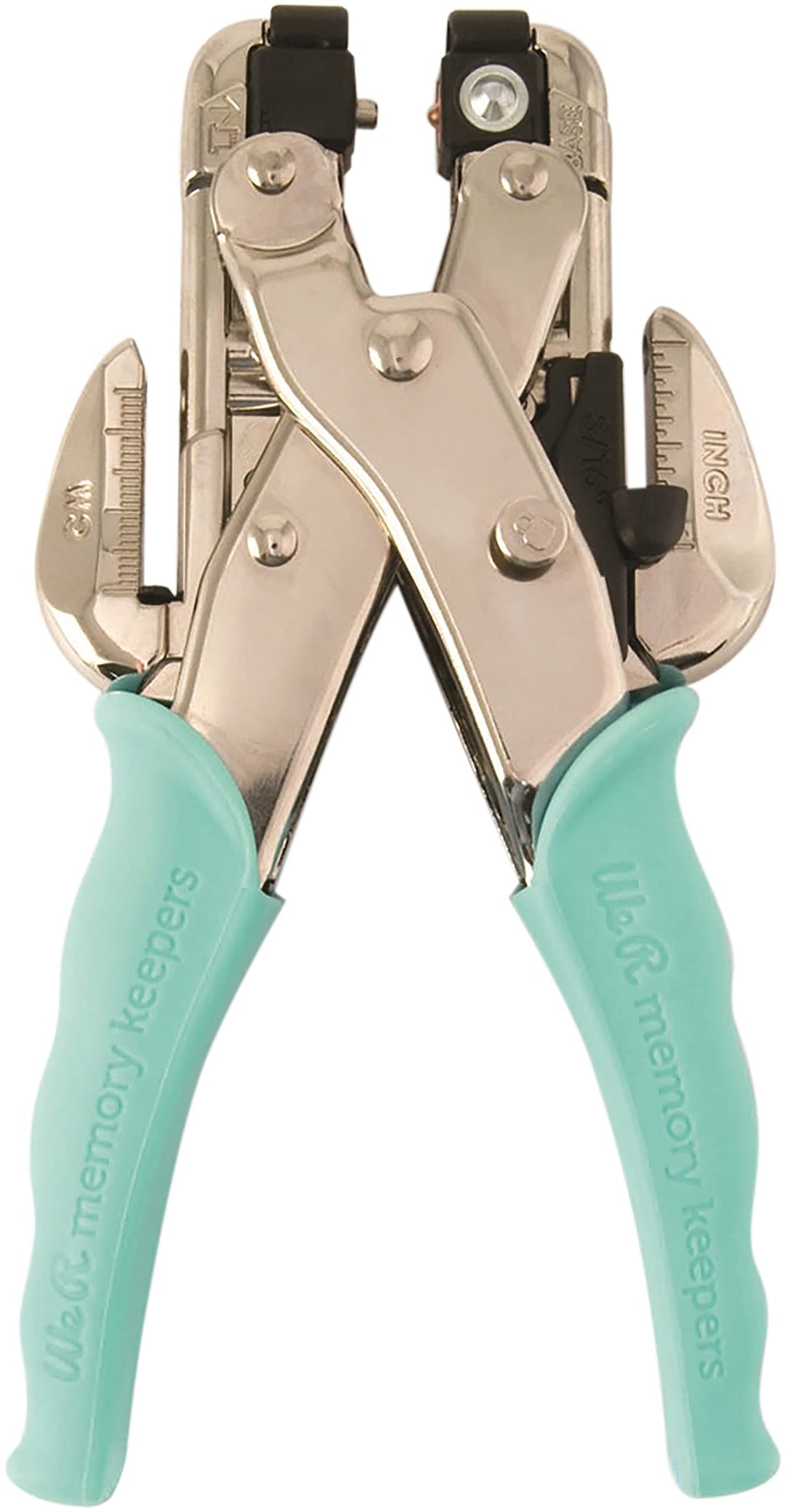 Lochstanze und Ösensetzer 2-in-1 für Papier, Leder und Metall - Bild 4