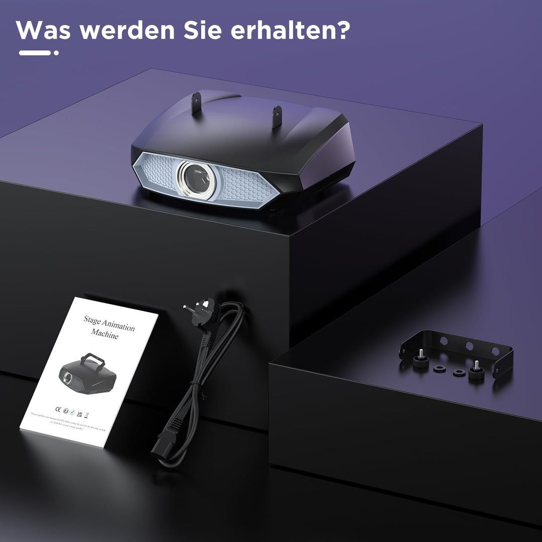Discolicht 2W mit Bluetooth-App DIY-Animation und DMX512 für Party - Bild 9