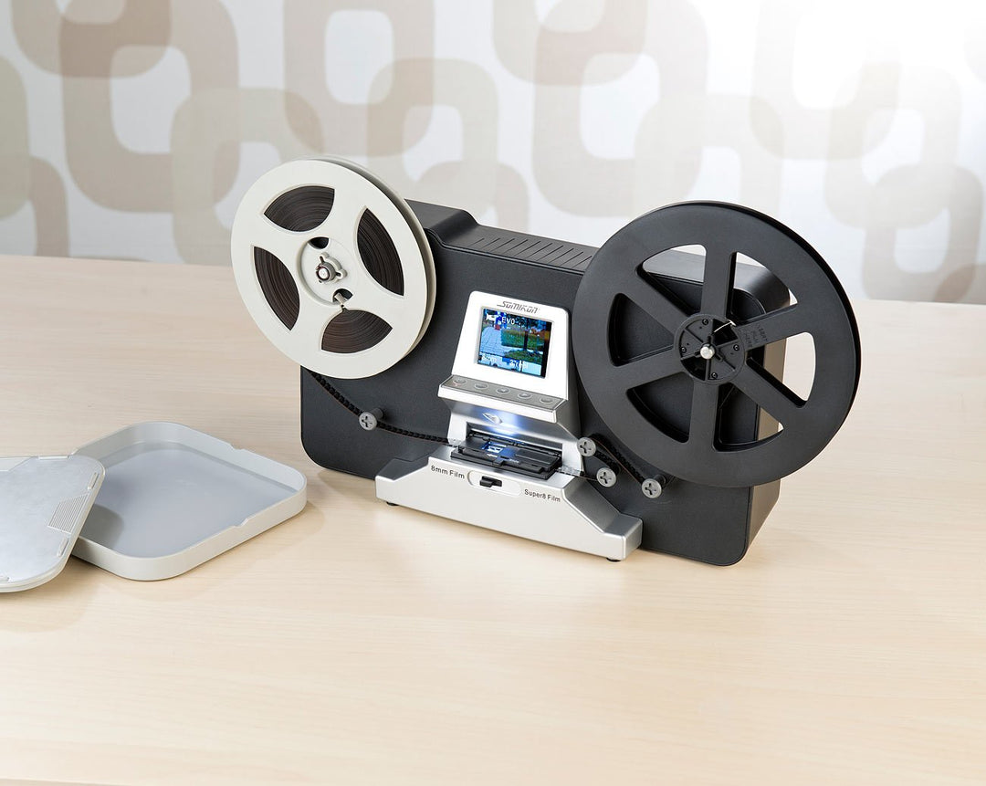 Filmscanner Super 8 &amp; 8mm HD mit SD-Karte, bis 7"-Rollen - Bild 2