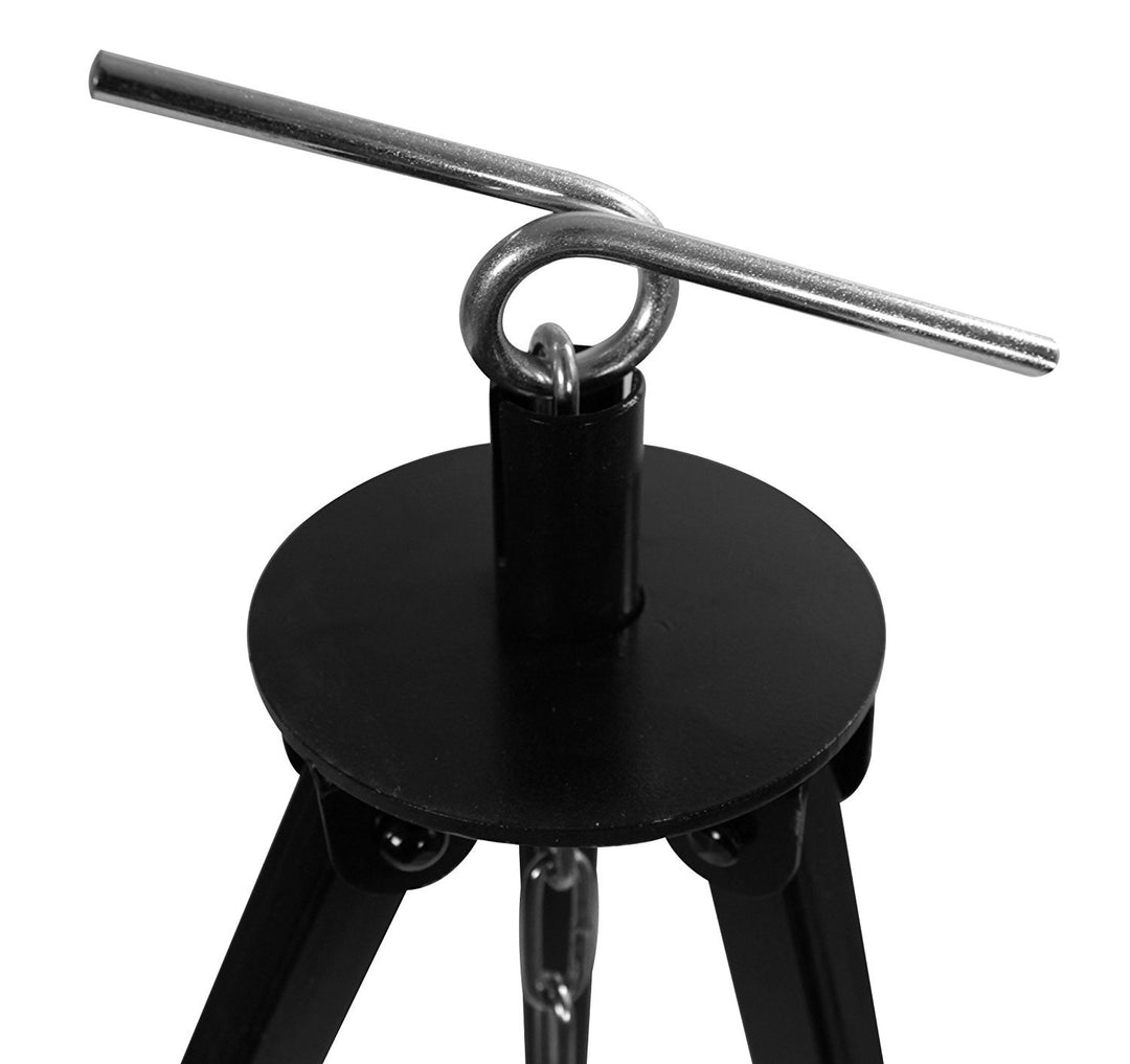 Dreibein Gestell für Gulaschkessel Schwenkgrill 70–130 cm Teleskop - Bild 2