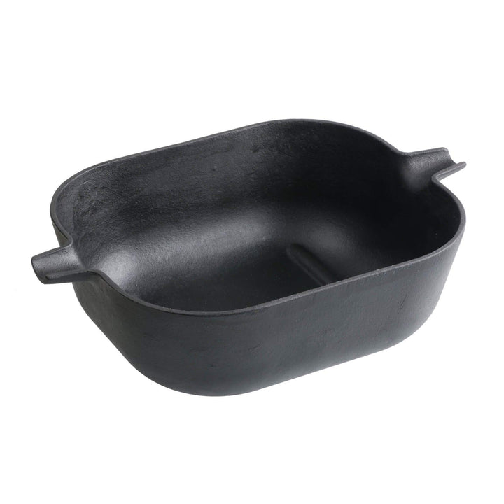 Guss-Wok-Einleger Rost-in-Rost-System eckig 23,7x28 cm Grillen - Bild 2
