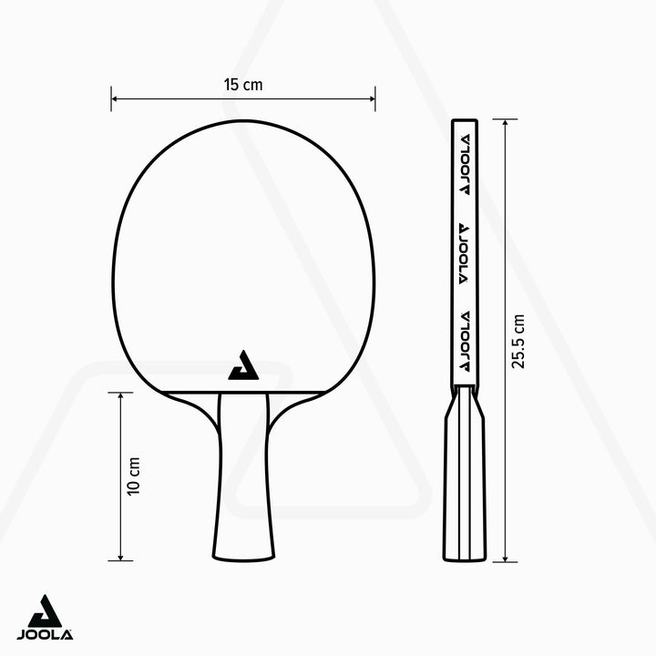 Tischtennisschläger Carbon ZYRAMID-Faser MICRON X Belag Angriffsspiel - Bild 6