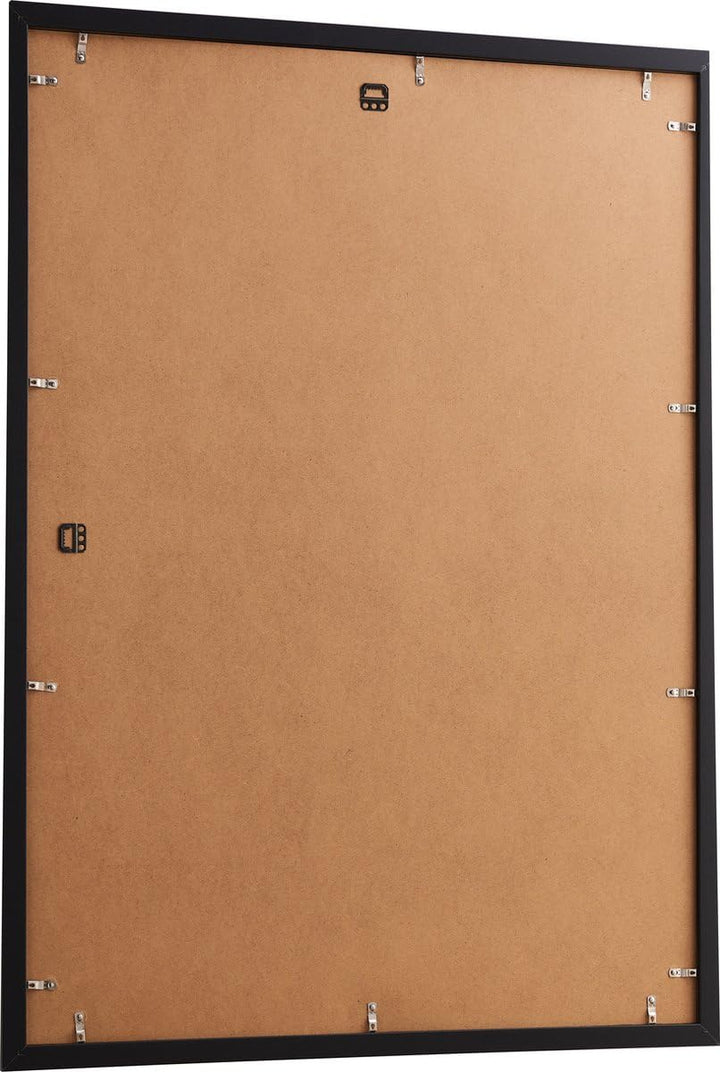 Bilderrahmen DIN A1 59,4x84 cm Schwarz MDF Acrylglas Hoch- und Querformat - Bild 6