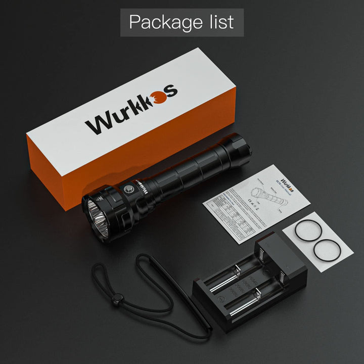 Tauchlampe 13.000 Lumen IPX8 bis 100m mit 4x XHP50.2 LEDs - Bild 7