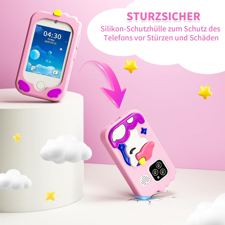 Kinder-Smartphone Lernspielzeug 2,8" Touchscreen Dual-Kamera MP3 - Bild 7