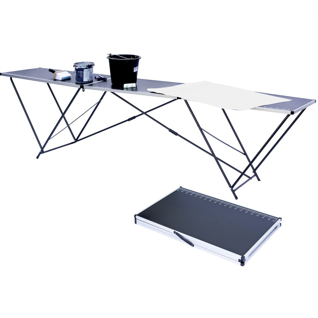 Klapptisch 300x60 cm Aluminium klappbar Camping Markt Tapezieren - Bild 6