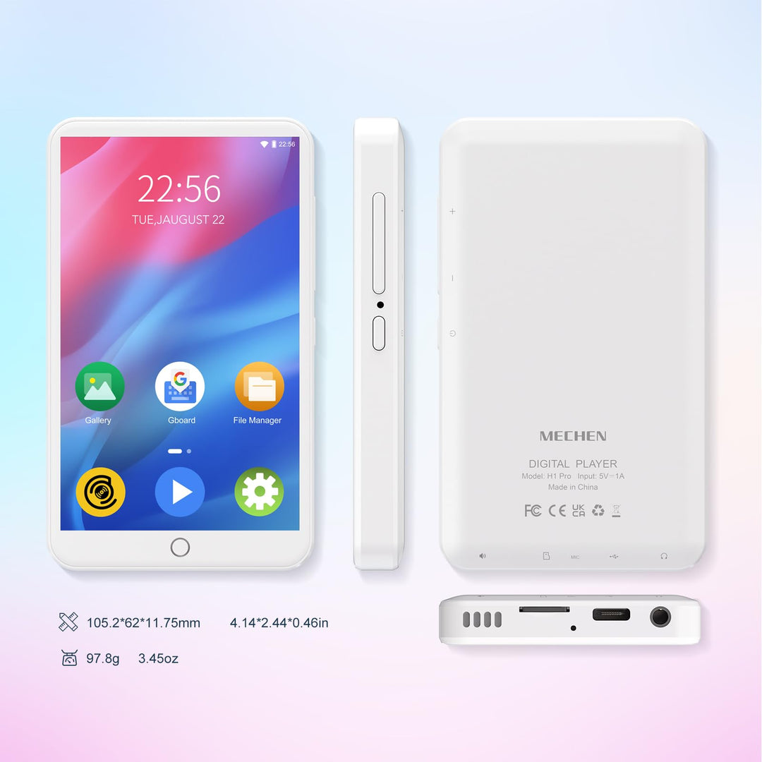 MP3 Player Android 9.0 mit WLAN &amp; Bluetooth 4-Zoll-Display 2GB RAM - Bild 7