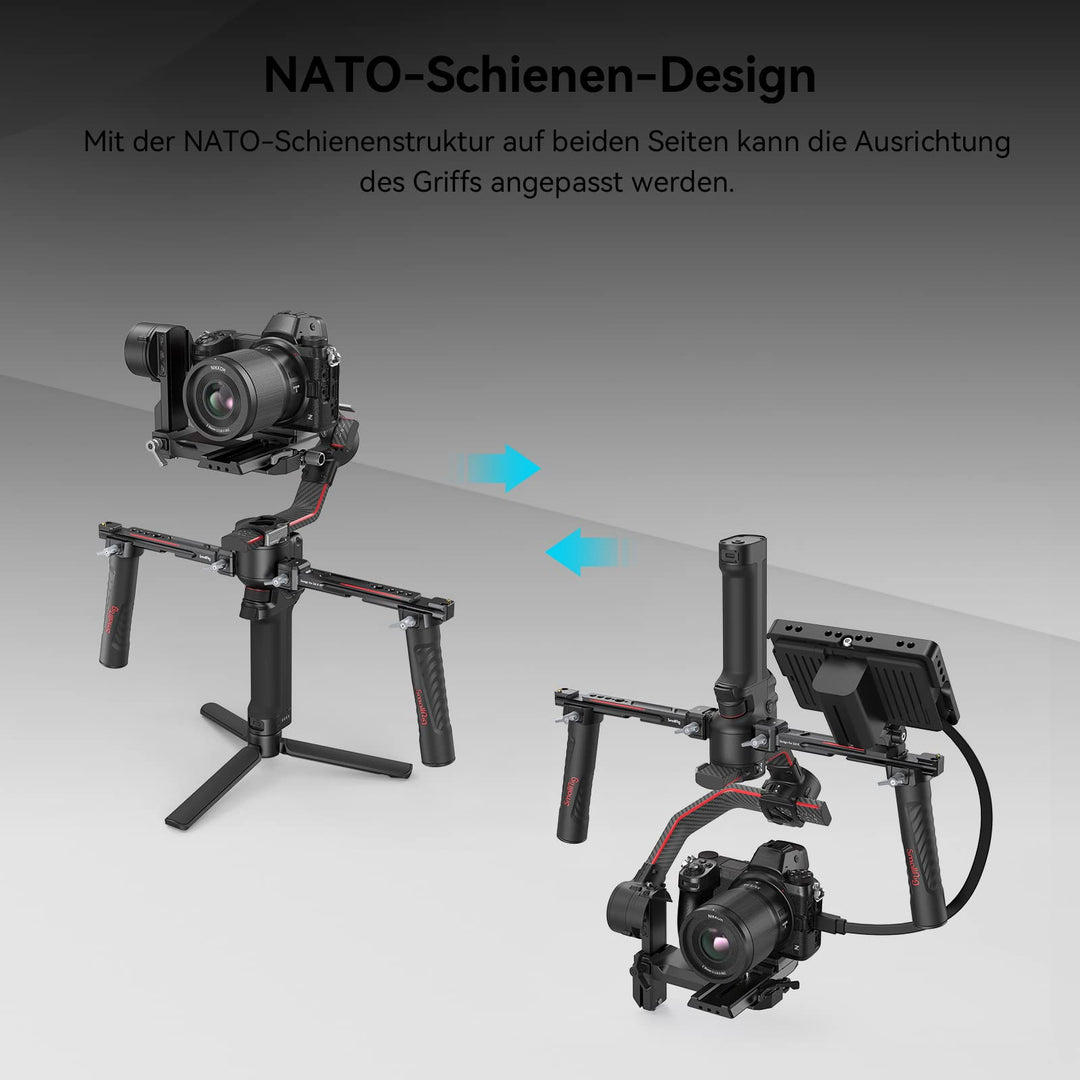 Dual Handgrip für DJI RS 2 / RS 3 / RS 4 / RS 5 Gimbal-Stabilisator - Bild 5