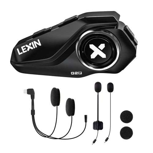 Motorrad Helm Headset Bluetooth 5.0 für bis zu 6 Personen 1000m Reichweite