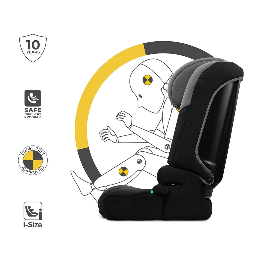 Kindersitz i-Size 76-150 cm verstellbar mit H-Guard und 5-Punkt-Gurt - Bild 9