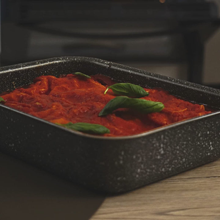 Auflaufform Set 3-teilig Aluminium Antihaft für Lasagne &amp; Aufläufe - Bild 2