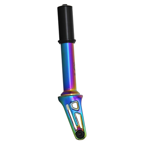 Scooter Gabel IHC Aluminium 6061 T6 Neo-Chrom für 100–125 mm Räder