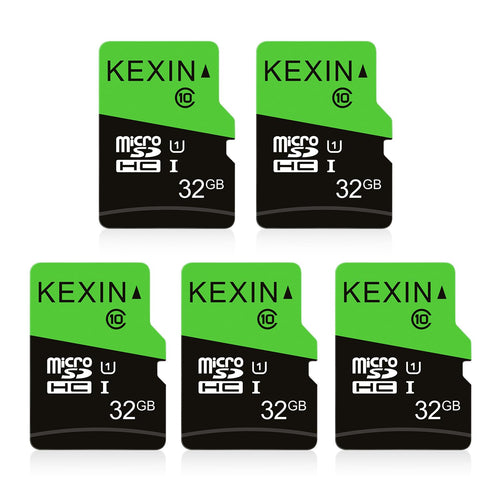 microSD-Karte 32GB 5er-Pack Class 10 UHS-I fuer Kamera und Smartphone