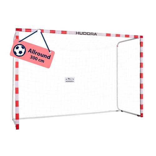 Fussballtor 300x200x110 cm Stahl Outdoor Fussball & Handball