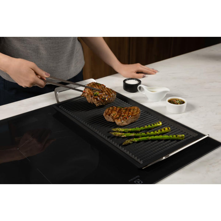 Plancha Grillplatte für Induktionskochfeld Schwarz E9HL33 - Bild 6