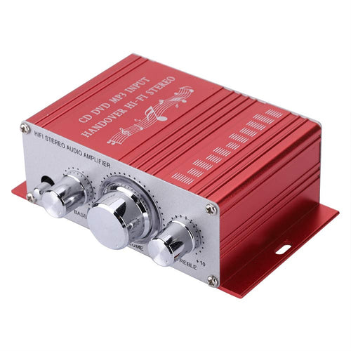 Stereo-Verstärker Digital HiFi Aluminium mit USB/MP3/FM/SD