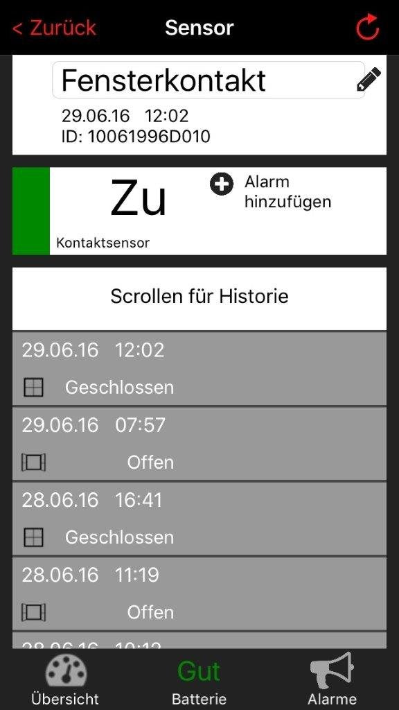 Tür- und Fensterkontaktsensor Smart Home 3er-Set 868 MHz - Bild 4