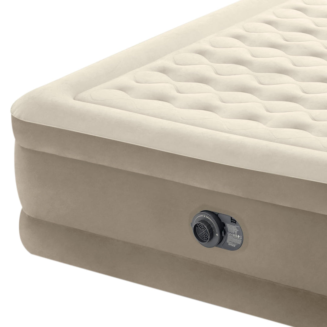 Luftbett Queen-Size Fiber-Tech 152x203x46 cm mit integrierter Pumpe - Bild 6