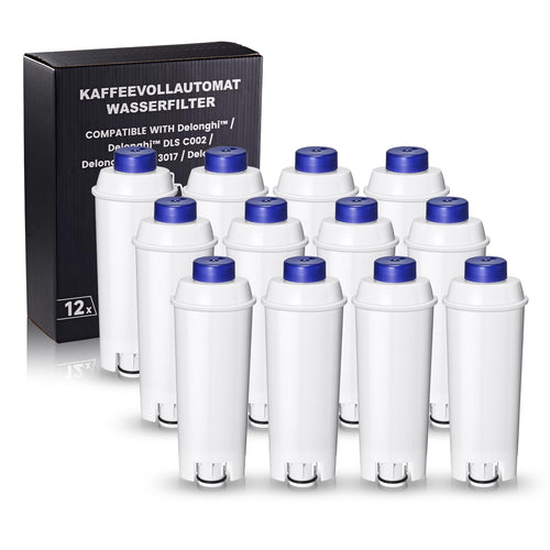 Wasserfilter für Kaffeevollautomaten 12er-Pack Aktivkohle Ersatzfilter