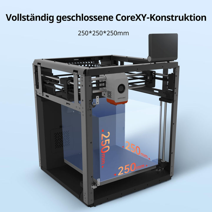 3D-Drucker CoreXY Multicolor 4-8 Farben 600mm/s 250x250x250mm - Bild 3