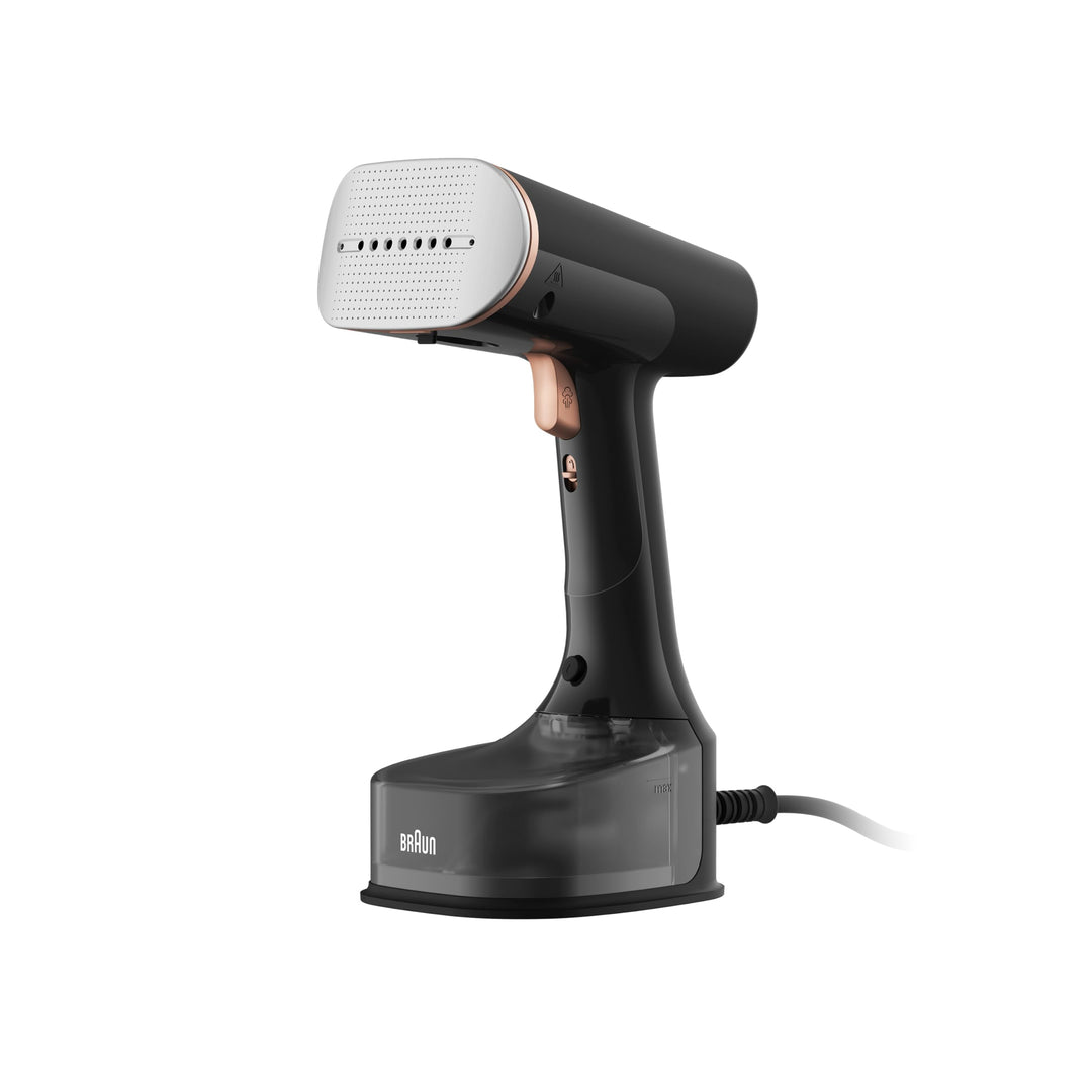 Dampfglätter 35 g/min 1600W mit 3D-Gleitbügelsohle Schwarz/Kupfer