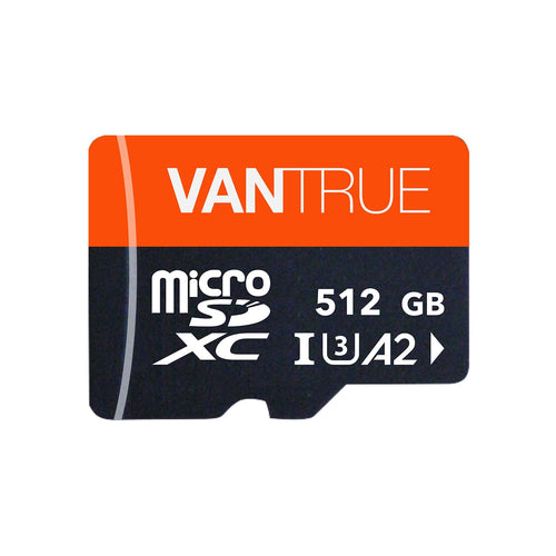 microSD Karte 512GB UHS-I U3 4K für Dashcam und Action Camera