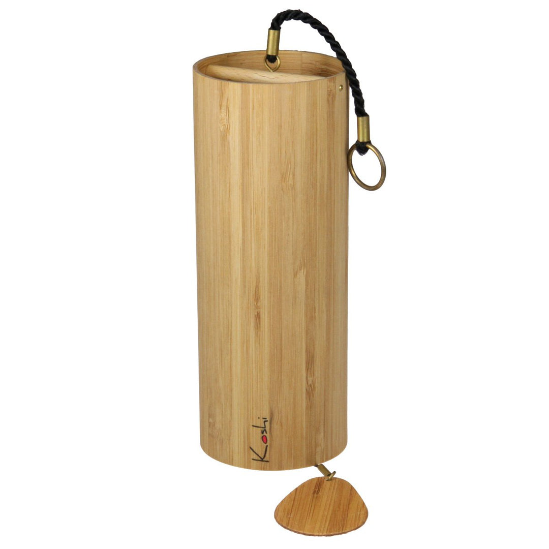 Klangspiel Terra handgefertigt Bambus-Korpus 8 Bronzestäbe - Bild 2