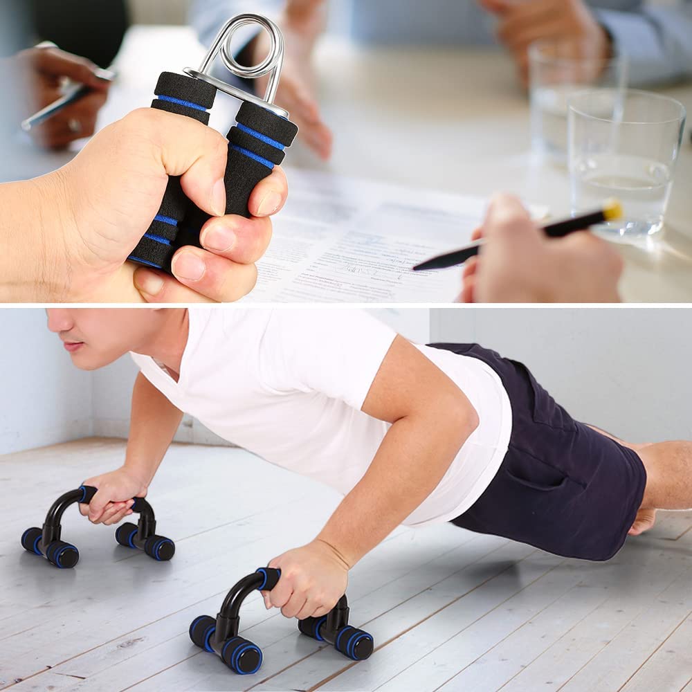 Fitnessset 5-in-1 Bauchtrainer Ab Wheel mit Springseil und Kniematte - Bild 6