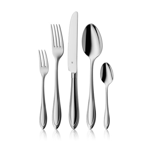 Besteck-Set 30-teilig Cromargan Edelstahl poliert für 6 Personen