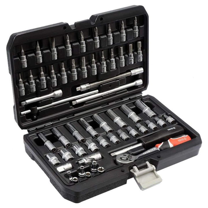 Steckschlüsselsatz 56-teilig 1/4" Antrieb Profi-Werkzeugset - Bild 4