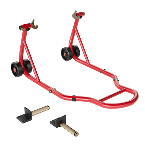 Motorradheber Hinterrad Stahl bis 200 kg mit 4 Rollen