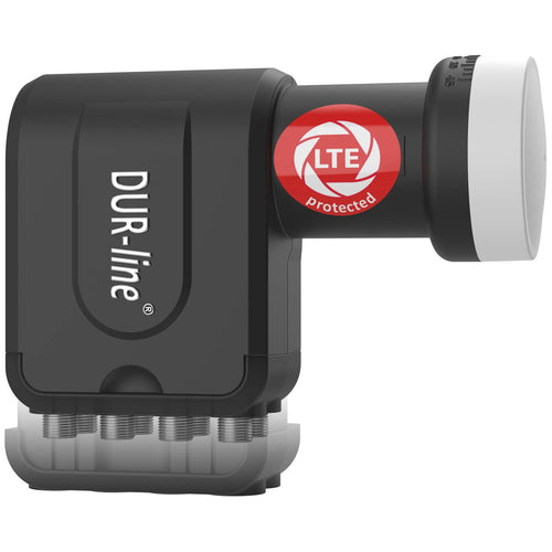 Octo LNB 8-fach mit LTE-Filter Full HD 4K 8K schwarz