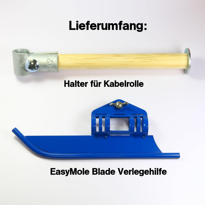 Verlegehilfe Begrenzungskabel Mähroboter 24mm Besenstiel - Bild 5