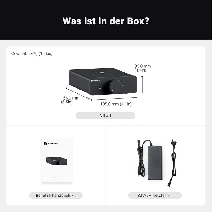 Stereo-Vollverstärker Class D TPA3255 300W x2 für Passivlautsprecher - Bild 7