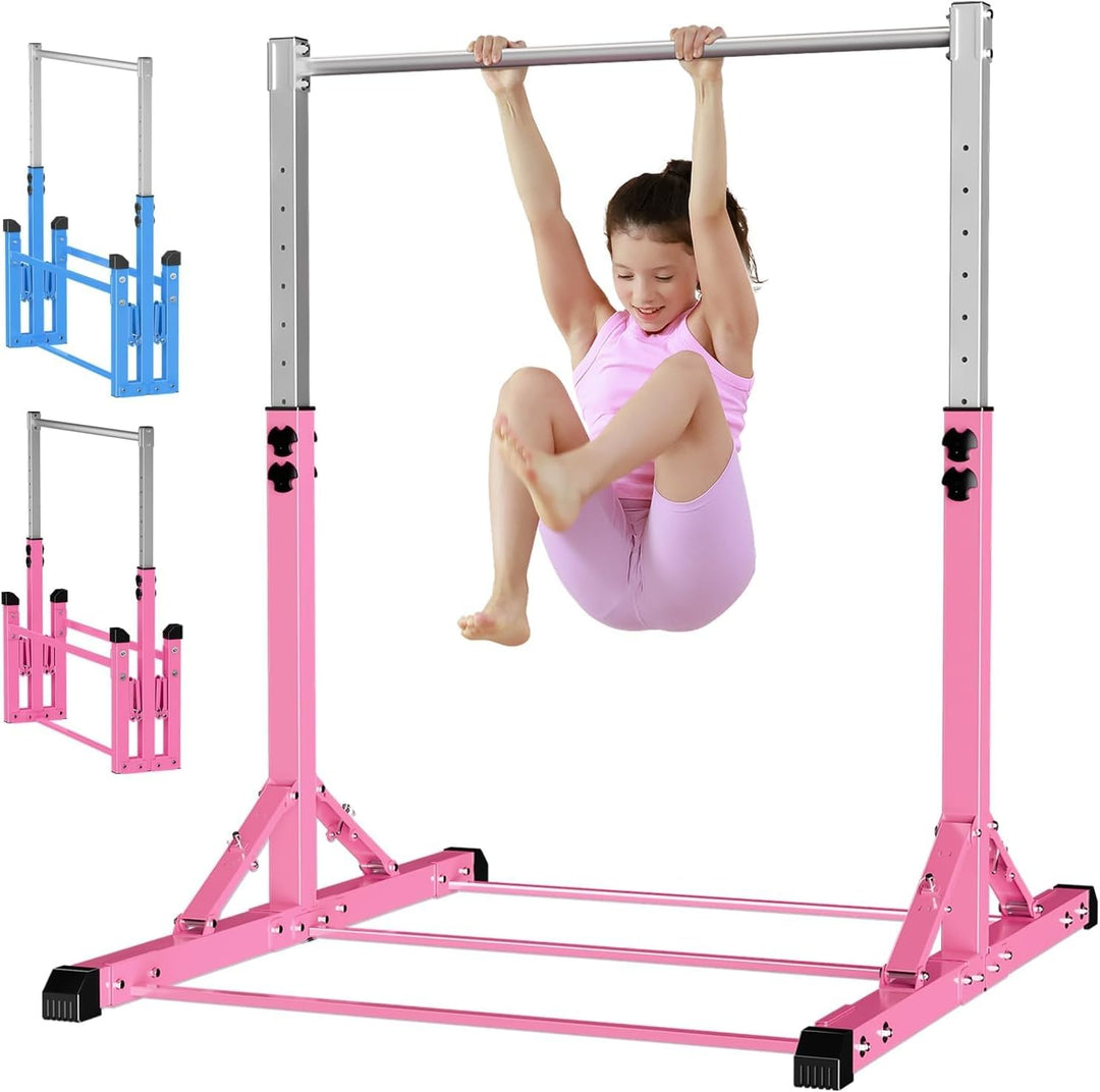 Turnreck höhenverstellbar Stahl faltbar 110–160 cm für Kinder