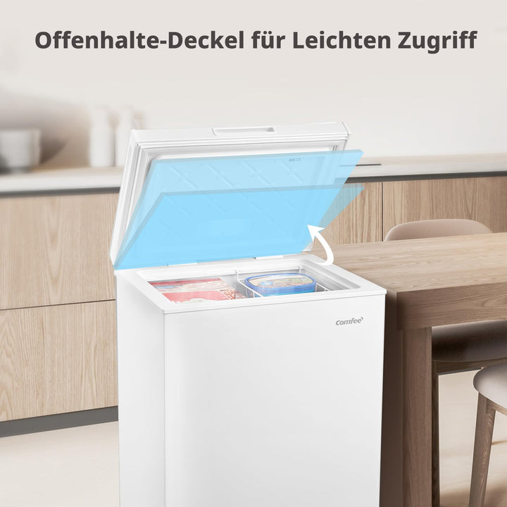 Gefriertruhe 99L Inverter-Kompressor 4-Sterne leise 38dB - Bild 6