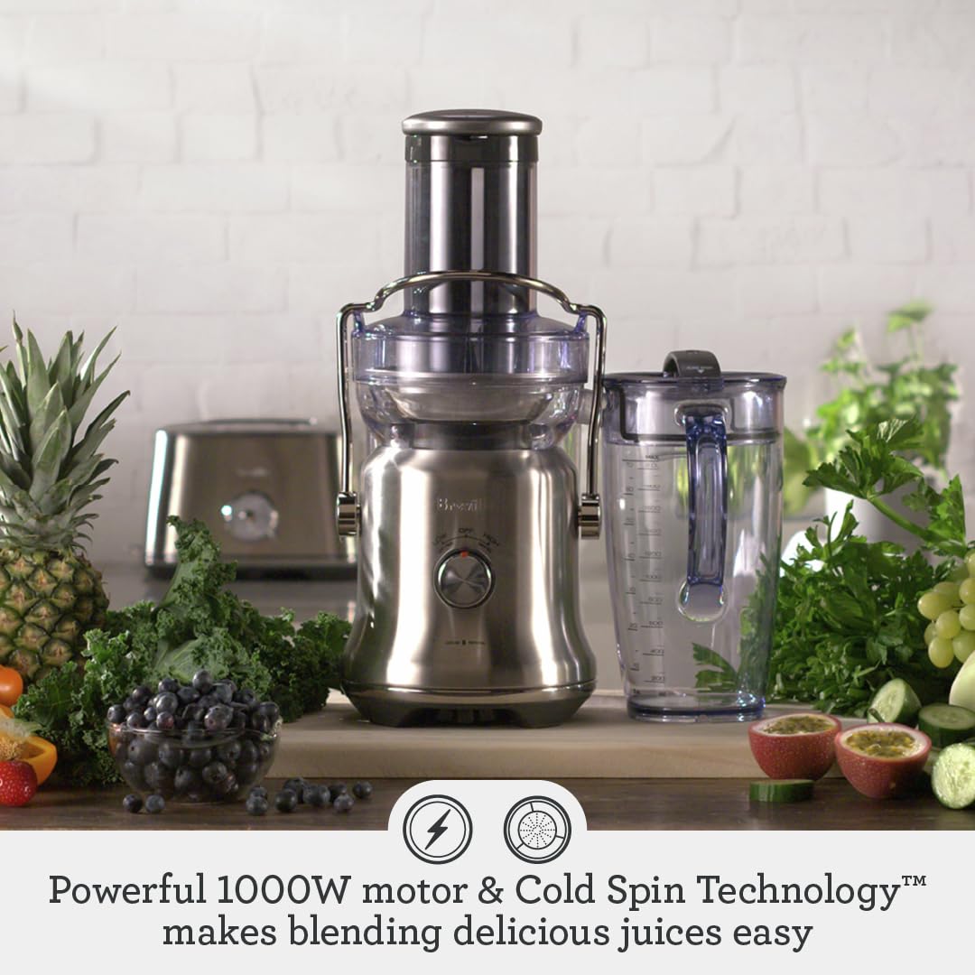 Entsafter Edelstahl mit Cold Spin Technologie, grosses Einwurfloch - Bild 3