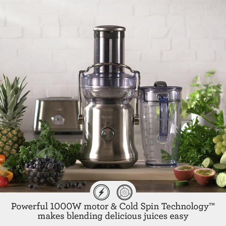 Entsafter Edelstahl mit Cold Spin Technologie, grosses Einwurfloch - Bild 3