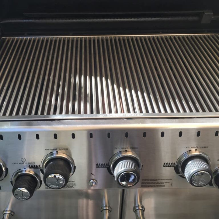 Brennerabdeckung Edelstahl 375x120mm 1,5mm stark für Gasgrill - Bild 4