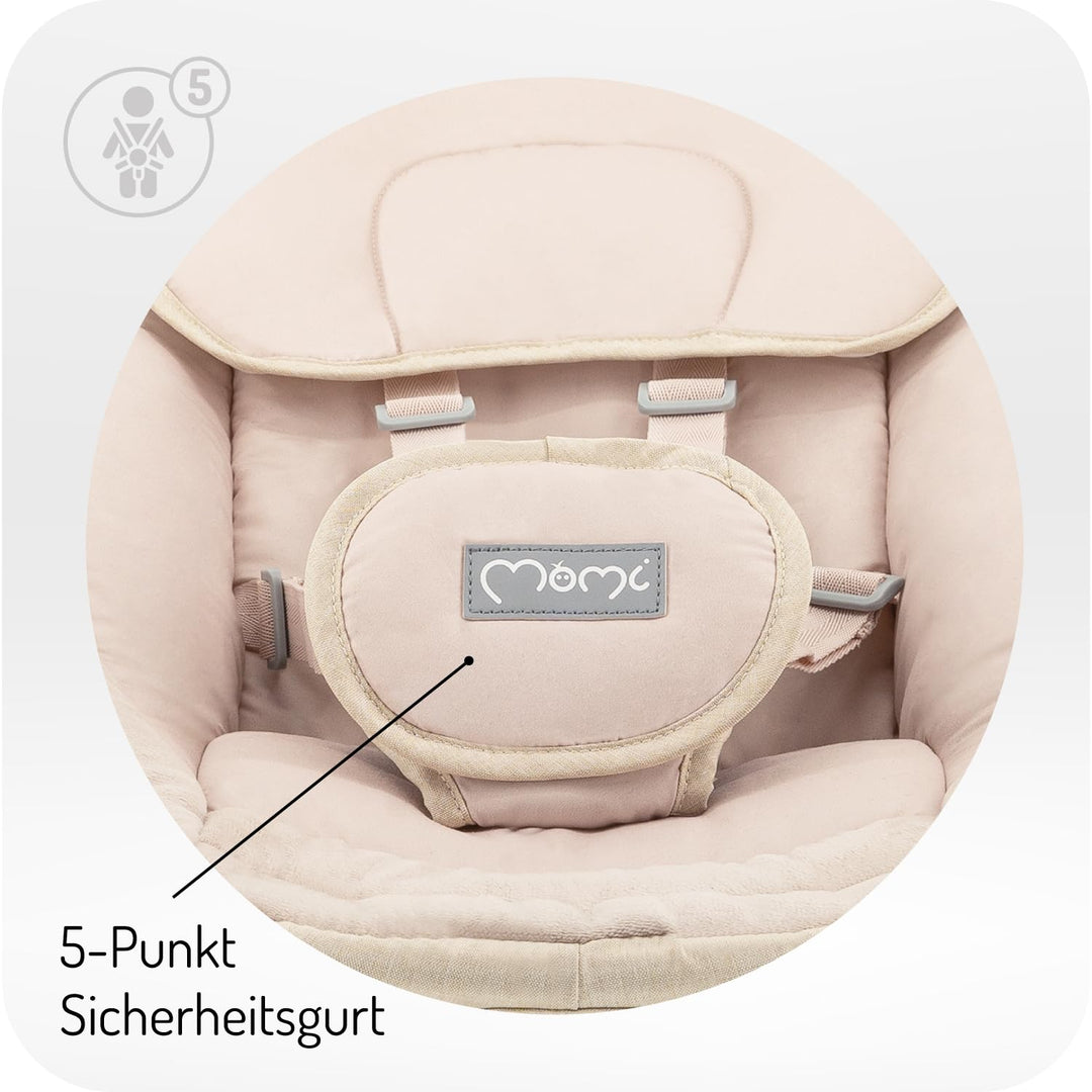 Babywippe elektrisch mit Bluetooth &amp; Fernbedienung bis 9 kg - Bild 4