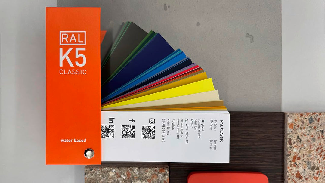 RAL Farbfächer K5 Classic 216 Farben seidenmatt 8 Sprachen - Bild 7