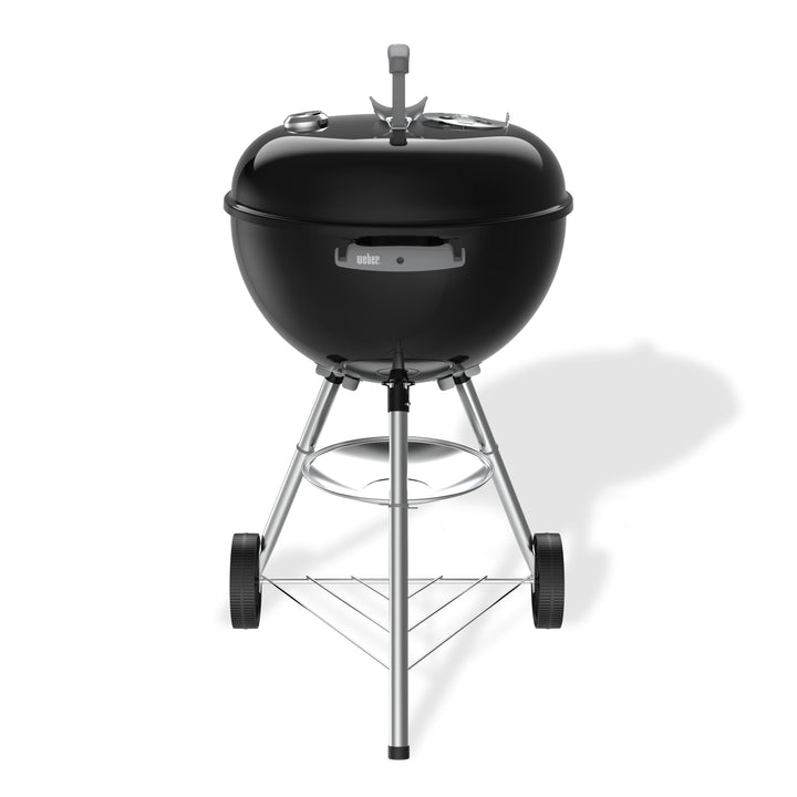 Holzkohlegrill Kugelgrill 47 cm mit Stand, Rädern &amp; Thermometer - Bild 2