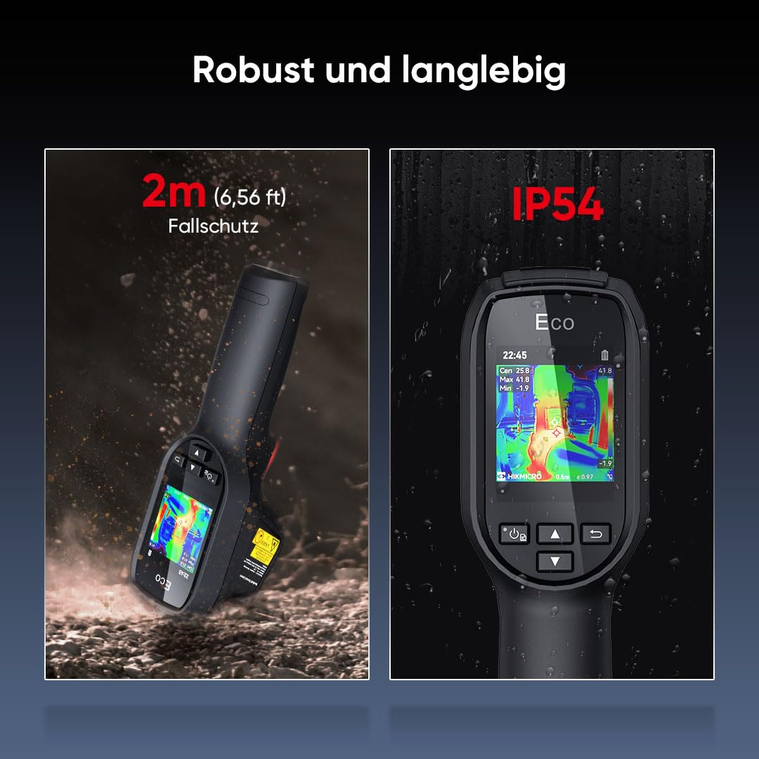 Wärmebildkamera 240x240 SuperIR mit Laserpointer für Hausinspektion - Bild 6