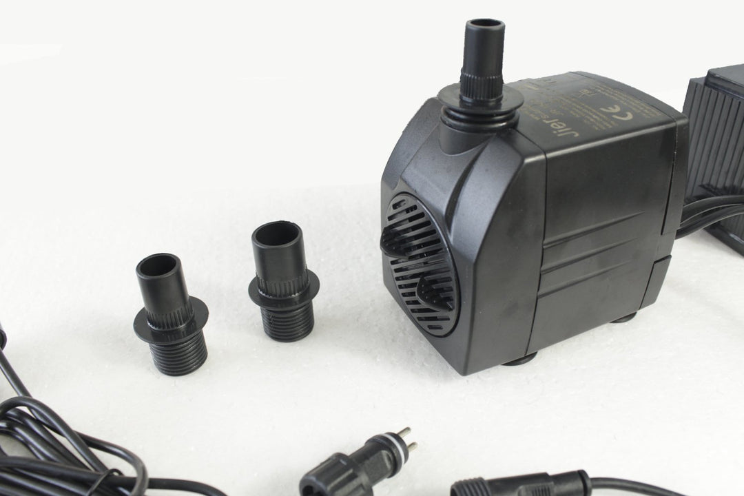 Springbrunnenpumpen-Set mit 3x LED kaltweiss 1500 L/H fuer Wasserspiele - Bild 7